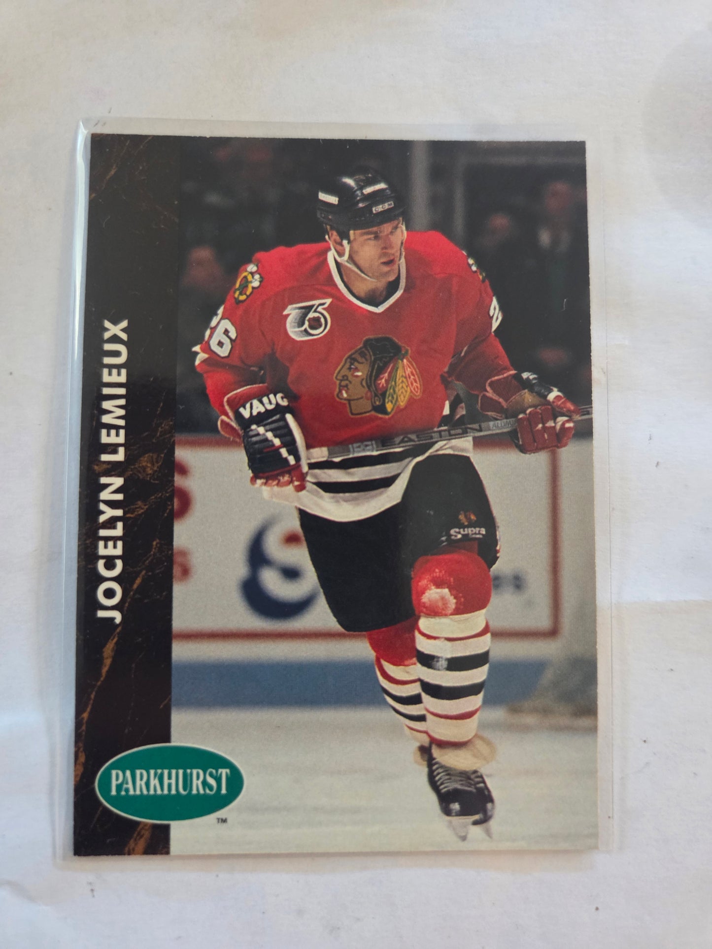 Jocelyn Lemieux NHL Pro Set Parkhurst #256 [Chicago Blackhawks]