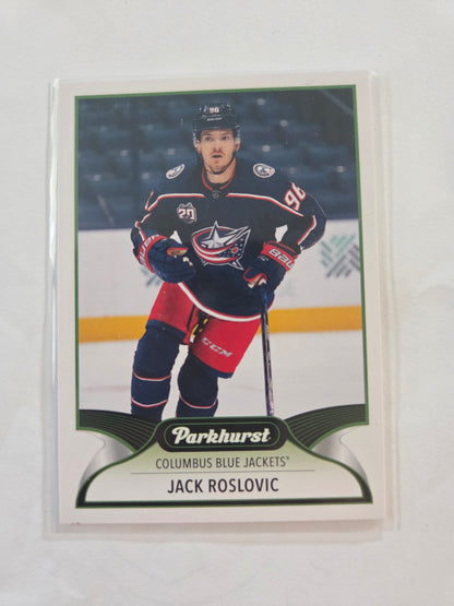 Jack Roslovic Upper Deck Parkhurst Hockey #41 [Columbus Blue Jackets]