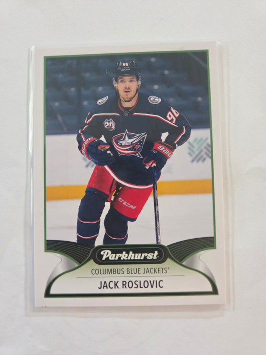 Jack Roslovic Upper Deck Parkhurst Hockey #41 [Columbus Blue Jackets]