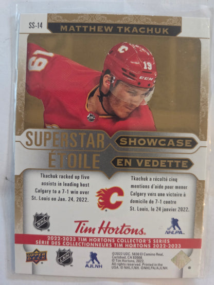 Matthew Tkachuk Upper Deck Superstar Showcase [Calgary Flames]