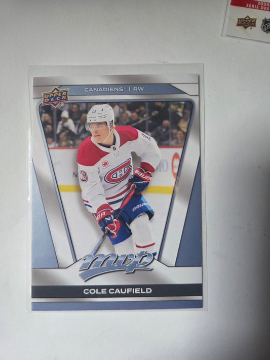 Cole Caufield Upper Deck MVP Hockey #193 [Montreal Canadians]