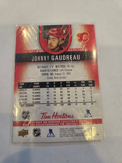 Johnny Gaudreau Tim Hortons Upper Deck #32 [Calgary Flames]