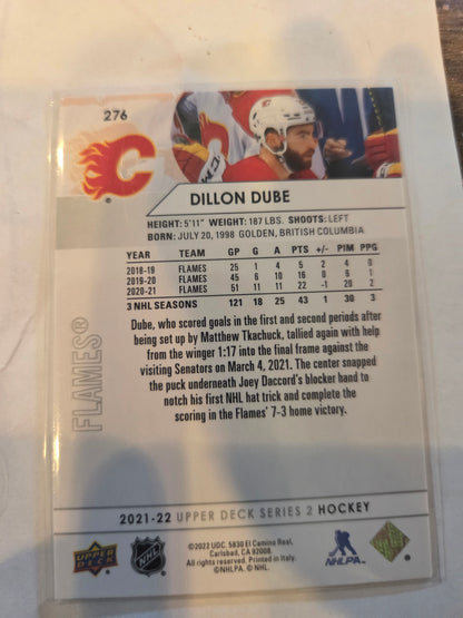 Dillon Dube Upper Deck Series 2 #276 [Calgary Flames]