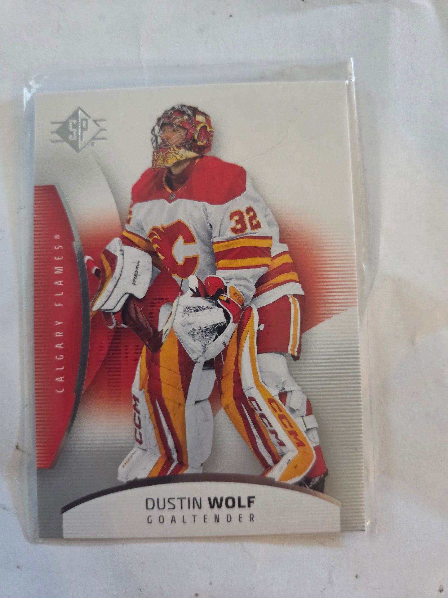 Dustin Wolf SP Hockey #40 [Calgary Flames]