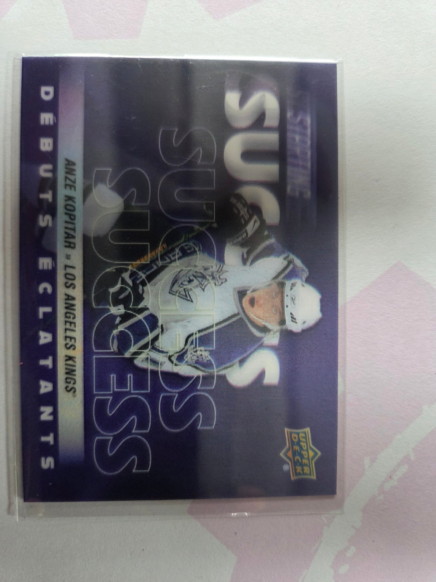 Anze Kopitar Upper Deck Starting Success [Los Angeles Kings]