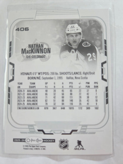 Nathan MacKinnon O-Pee-Chee Hockey #406 [Colorado Avalanche]