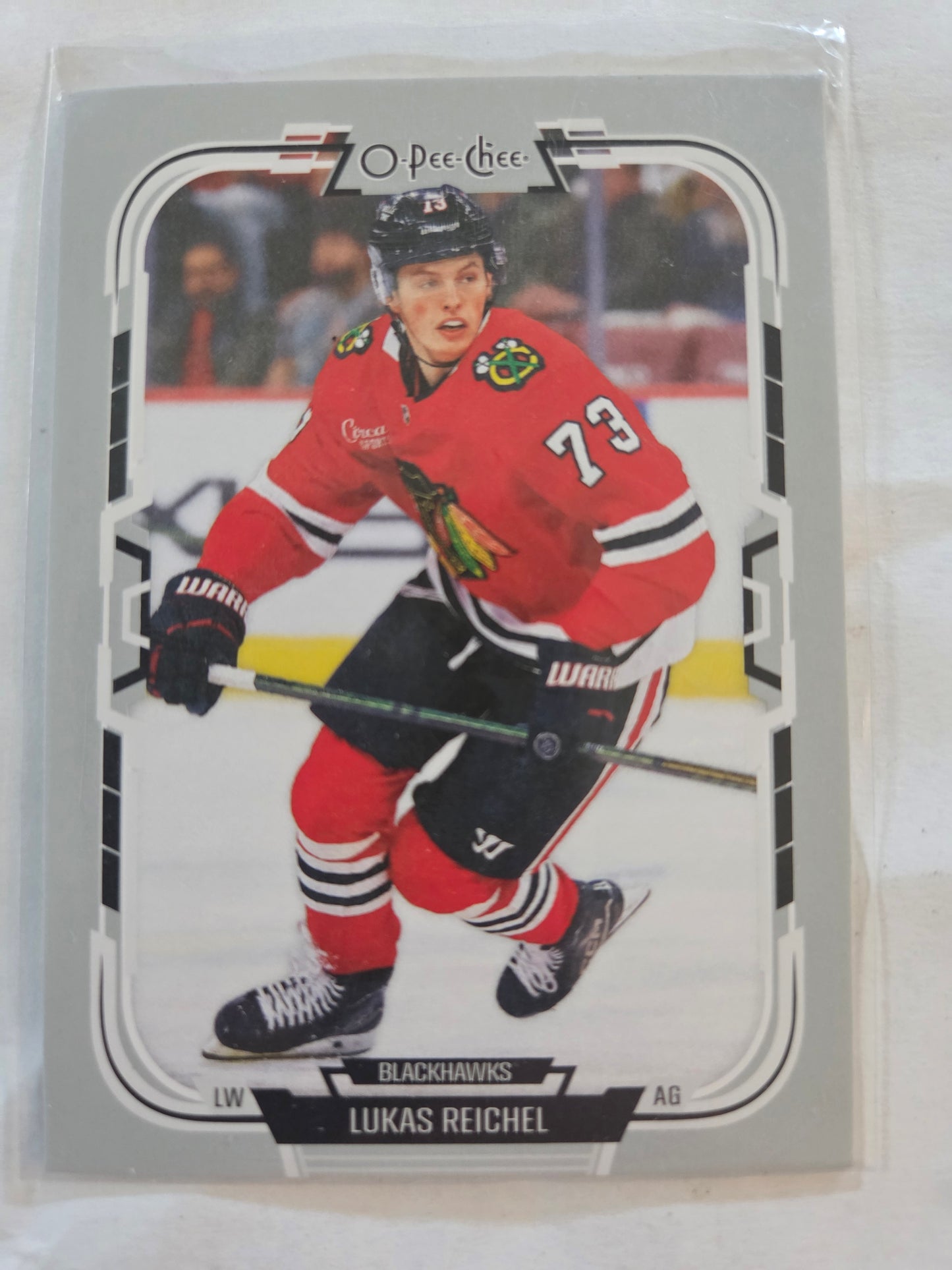 Lukas Reichel O-Pee-Chee Hockey #491 [Chicago Blackhawks]