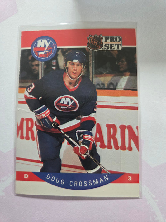 Doug Crossman NHL Pro Set #179 [New York Islanders]