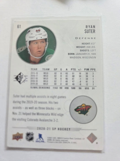 Ryan Suter SP Hockey #61 [Minnesota Wild]