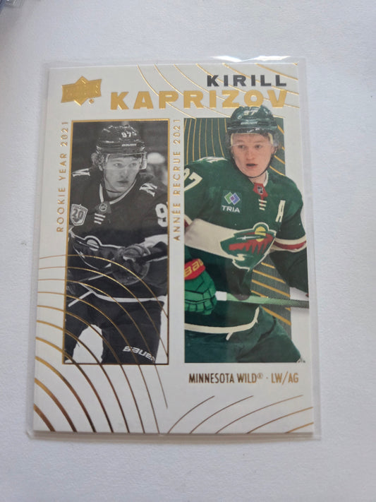 Krill Kaprizov Tim Hortons Upper Deck #71 [Minnesota Wild]