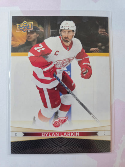 Lucas Raymond/Dylan Larkin Upper Deck Tim Hortons #17 [Detroit Red Wings]
