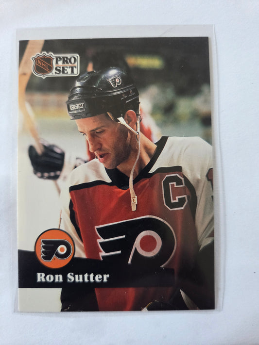 Ron Sutter French NHL Pro Set #178 [Philadelphia Flyers]