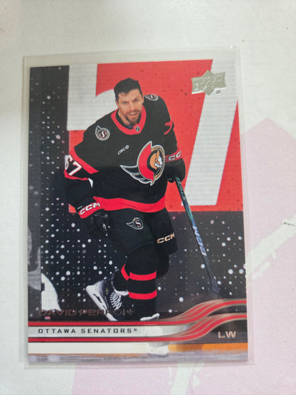 David Perron Upper Deck Series 2 #376 [Ottawa Senators]