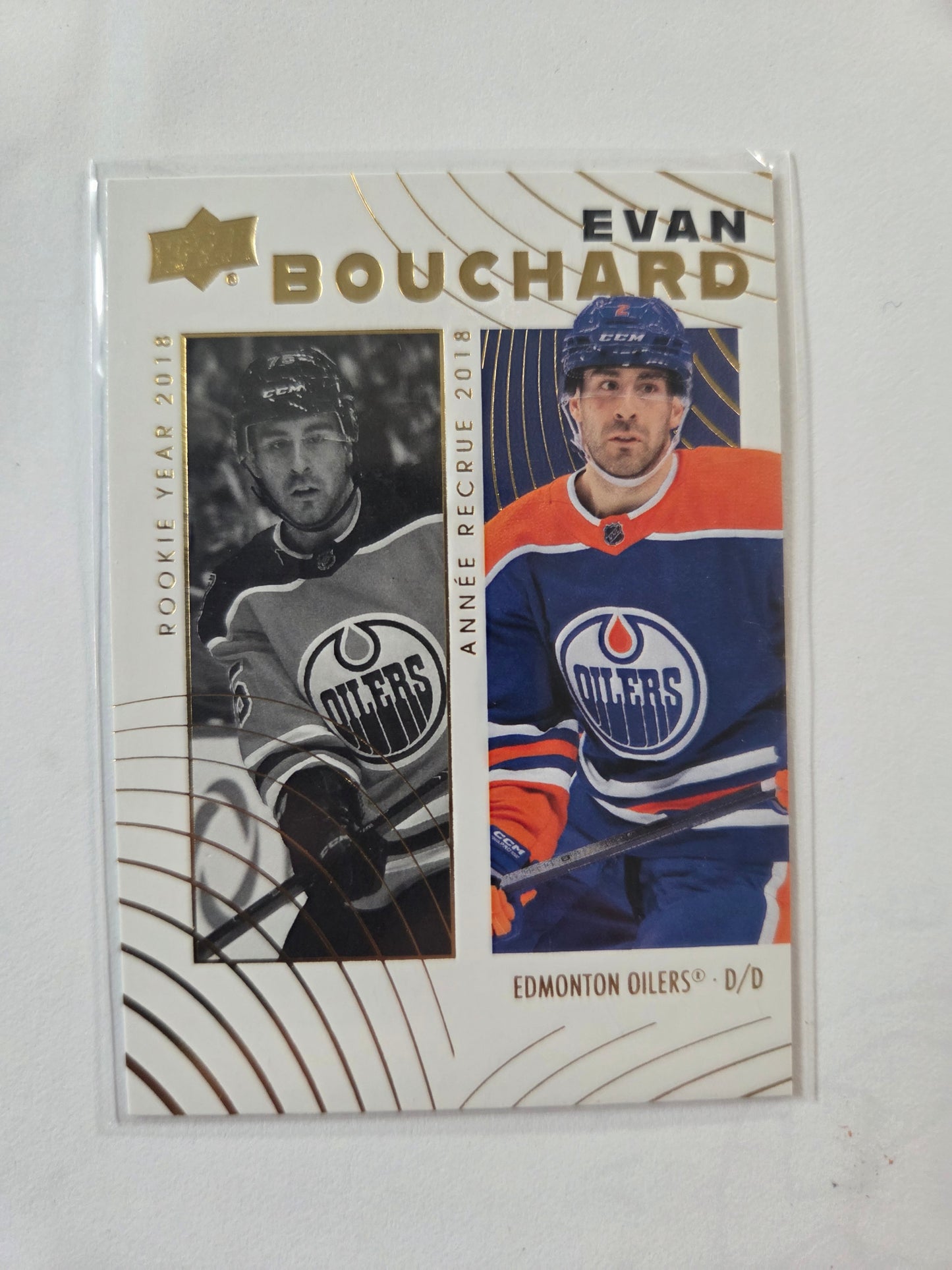 Evan Bouchard Tim Hortons Upper Deck #64 [Edmonton Oilers]