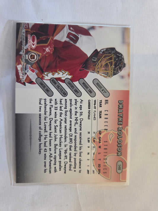 Dwayne Roloson Donruss #148 [Calgary Flames]