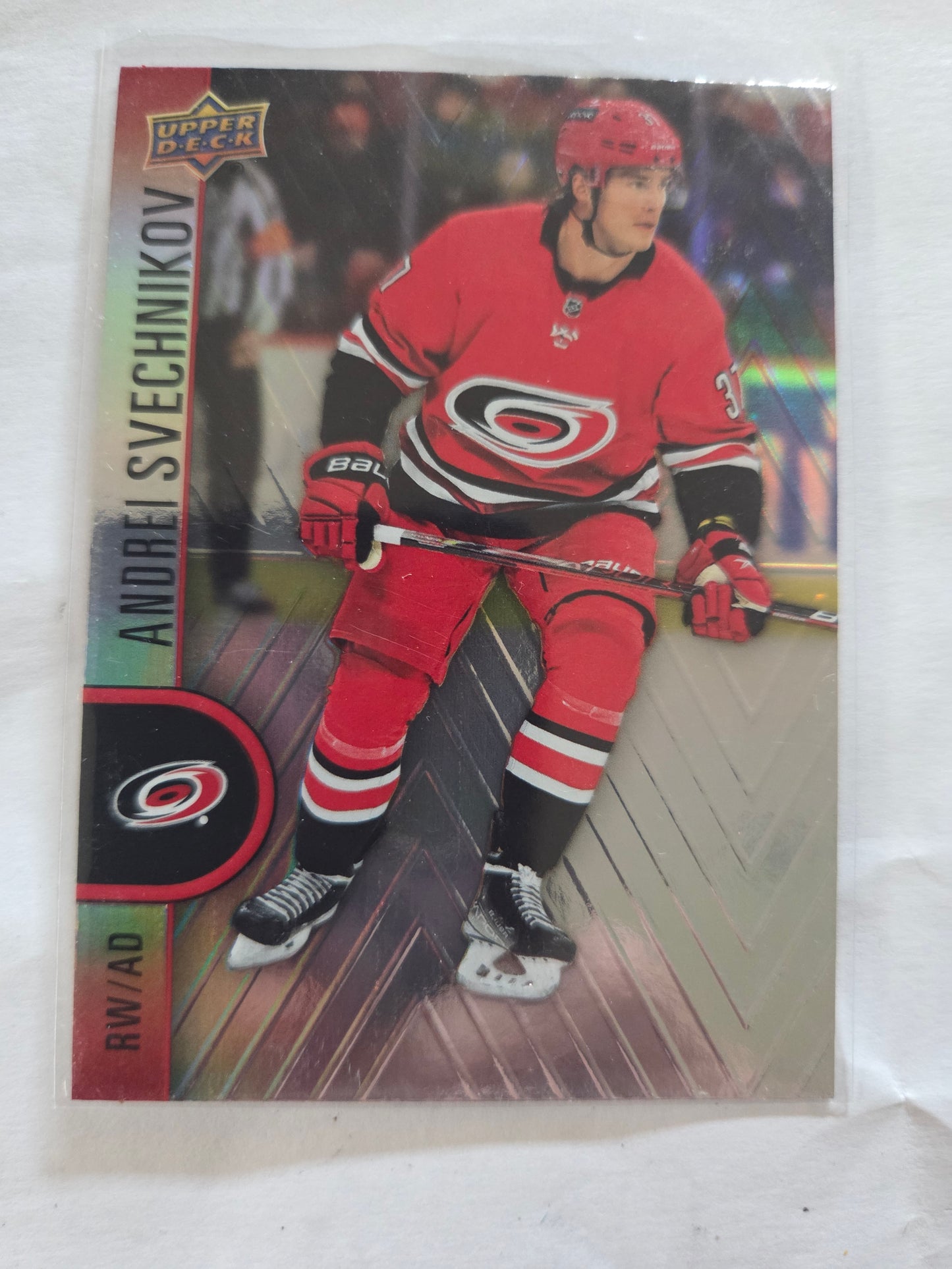 Andrei Svechnikov Upper Deck Tim Hortons #116 [Carolina Hurricanes]