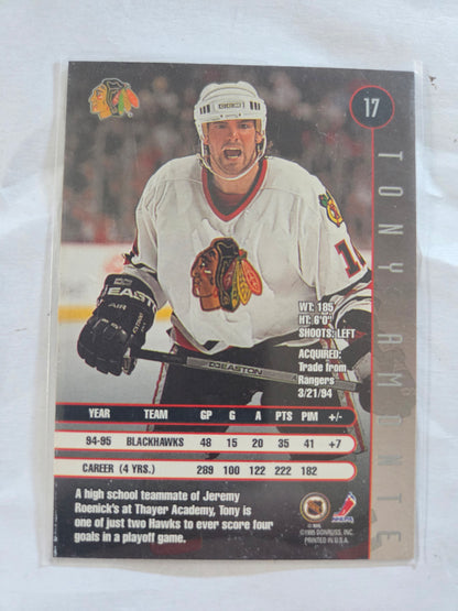 Tony Amonte 95/96 NHL Leaf #17 [Chicago Blackhawks]