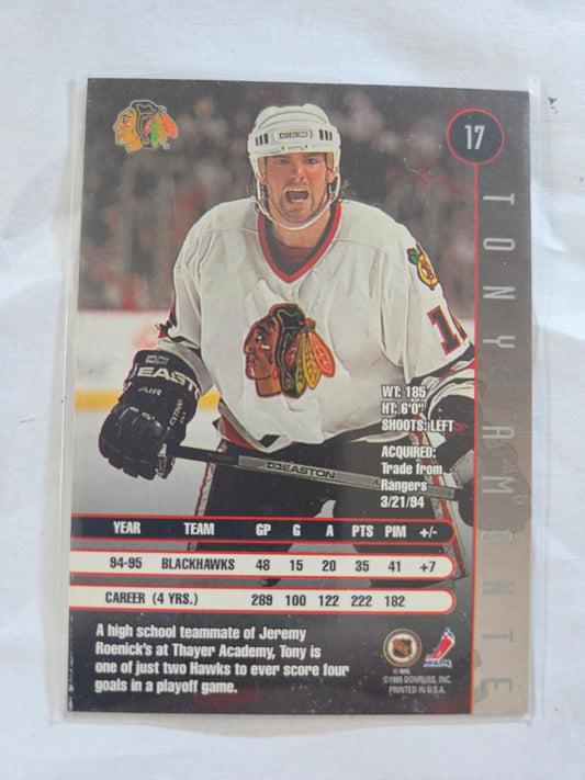 Tony Amonte 95/96 NHL Leaf #17 [Chicago Blackhawks]