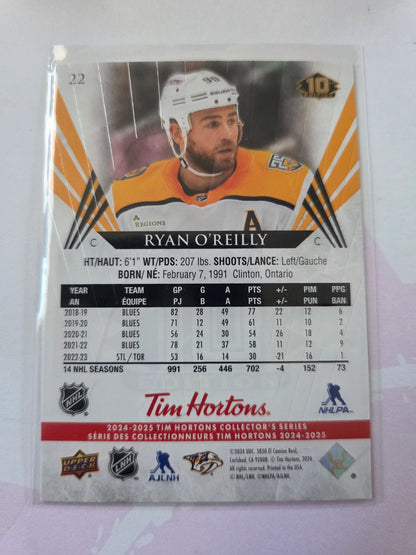 Ryan O'Reilly Upper Deck 10th Edition #22 [Nashville Predators]