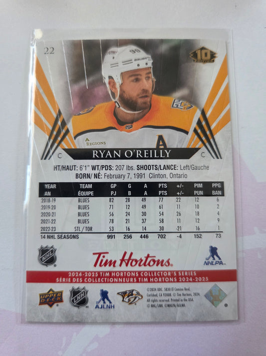 Ryan O'Reilly Upper Deck 10th Edition #22 [Nashville Predators]