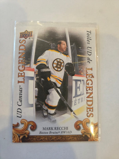 Mark Recchi Upper Deck UD Canvas Legends [Boston Bruins]