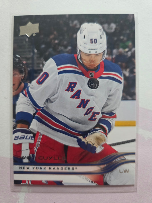 Will Cuylle Upper Deck Series 2 #366 [New York Rangers]