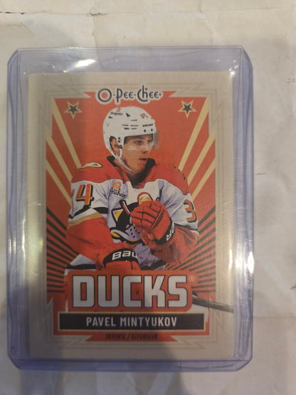Pavel Mintyukov O-Pee-Chee #371 [Anaheim Ducks]