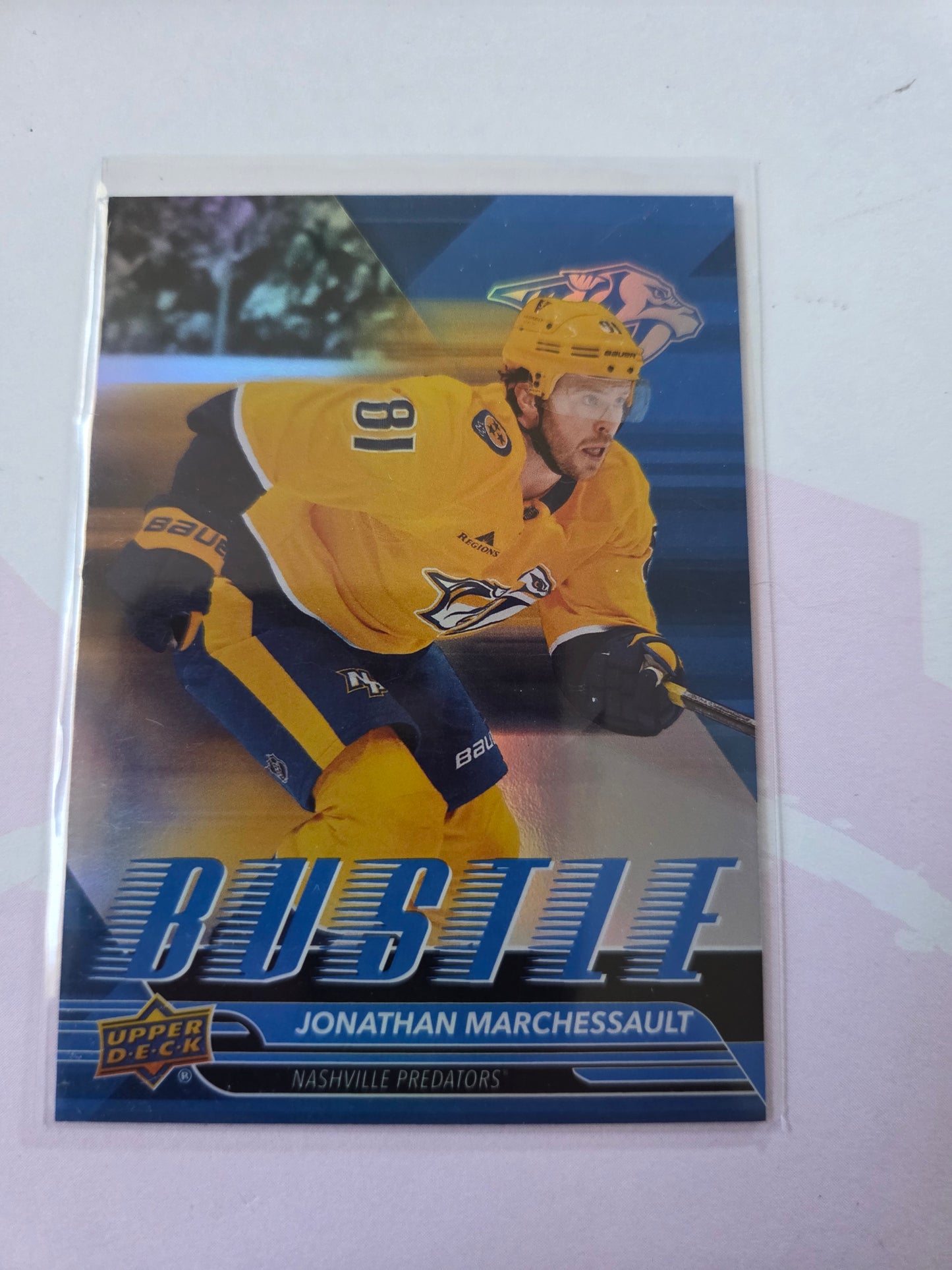 Jonathan Marchessault Upper Deck Series 1 Bustle [Nashville Predators]
