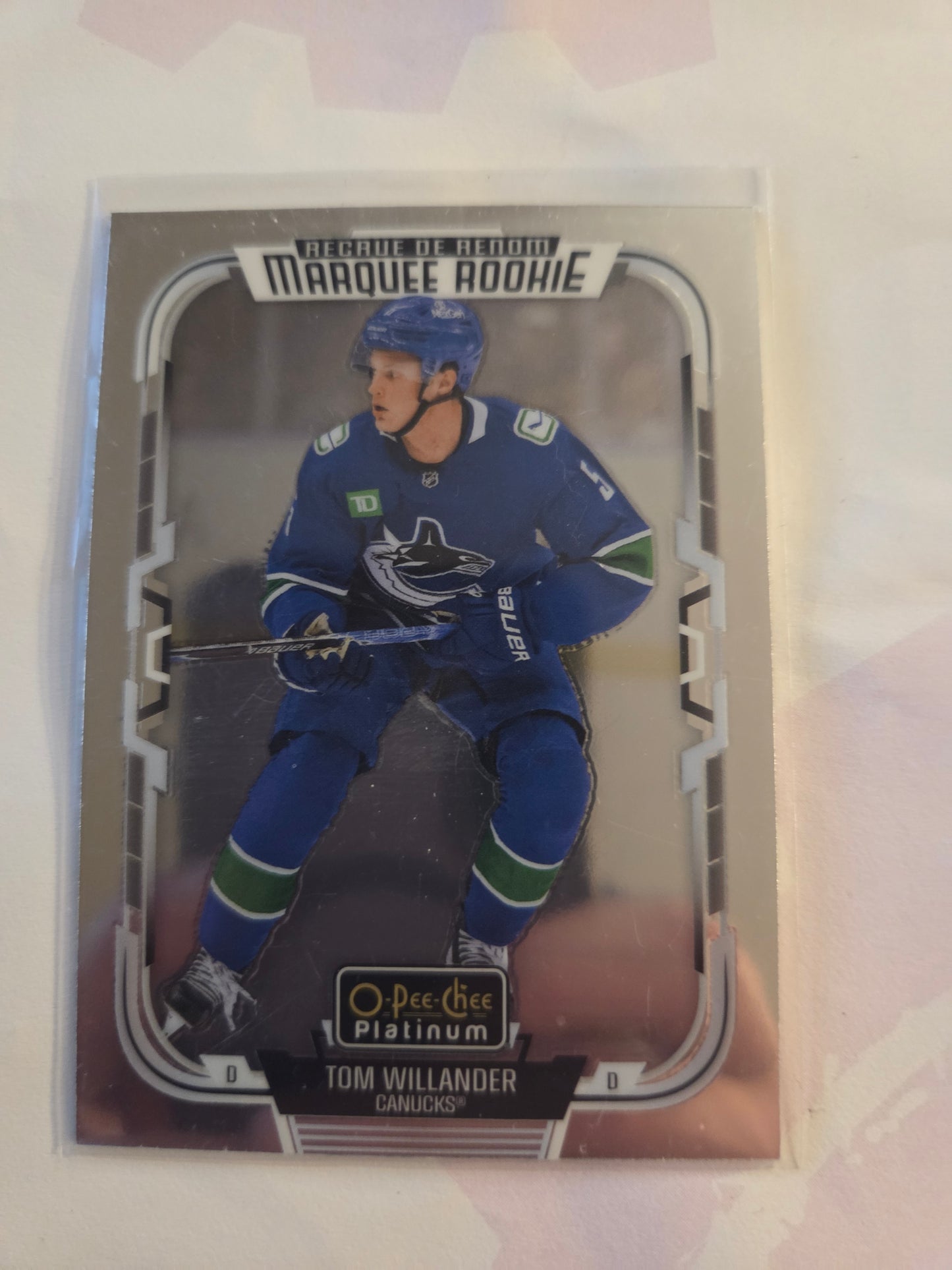 Tom Willander O-Pee-Chee Platinum Hockey Marquee Rookie #294 [Vancouver Canucks]