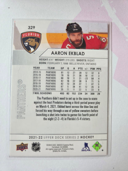 Aaron Ekblad Upper Deck Series 2 #329 [Florida Panthers]