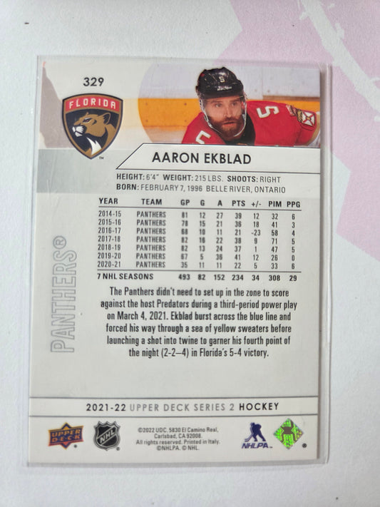 Aaron Ekblad Upper Deck Series 2 #329 [Florida Panthers]