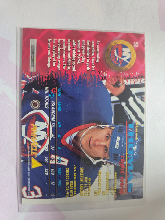 Steve Thomas Pinnacle #52 [New York Islanders]