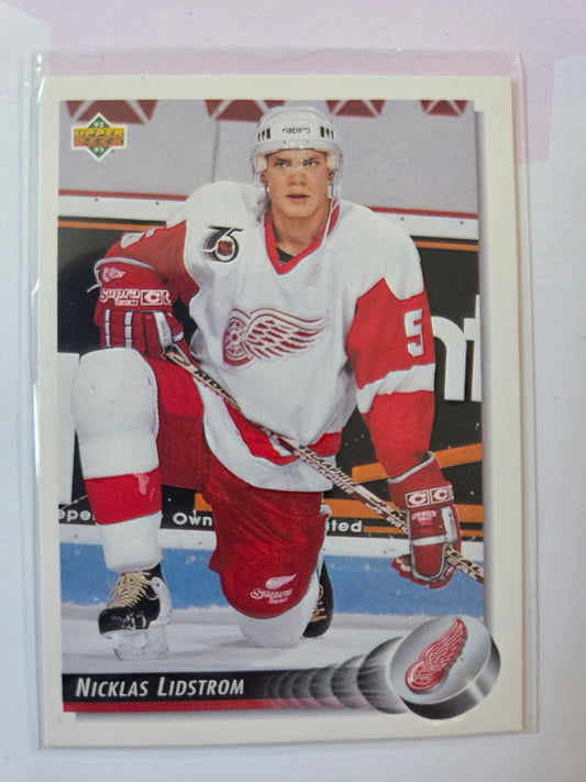 Nicklas Lidstrom 92/93 Upper Deck #178 [Detroit Red Wings]
