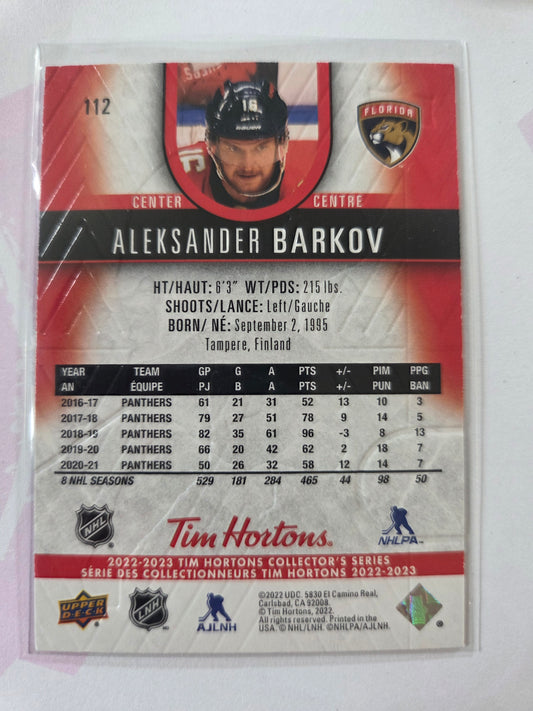 Aleksander Barkov Upper Deck Tim Hortons #112 [Florida Panthers]