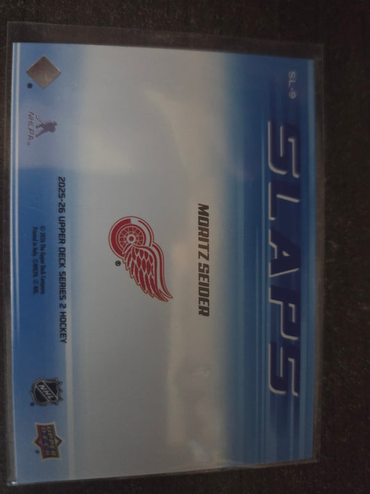 Moritz Seider Upper Deck Series 2 Hockey Slaps [Detroit Red Wings]