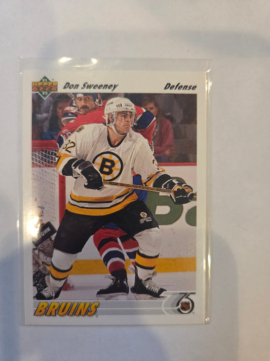 Don Sweeney 91/92 Upper Deck #338 [Boston Bruins]