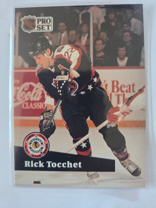 Rick Tocchet French NHL Pro Set #311 [Philadelphia Flyers]