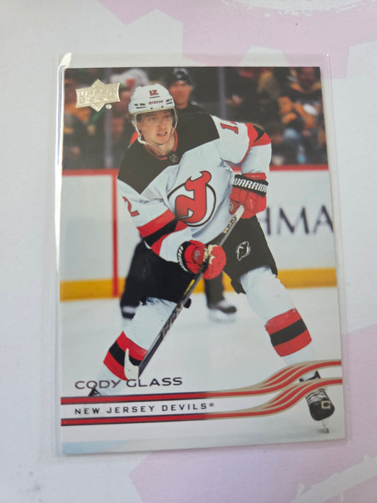 Cody Glass Upper Deck Series 2 #355 [New Jersey Devils]