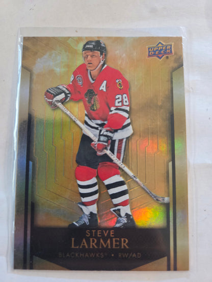 Steve Larmer Tim Hortons Upper Deck #48 [Chicago Blackhawks]