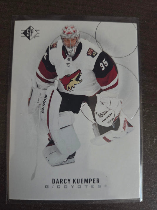 Darcy Kuemper Upper Deck SP Hockey #27 [Arizona Phoenix Coyotes]