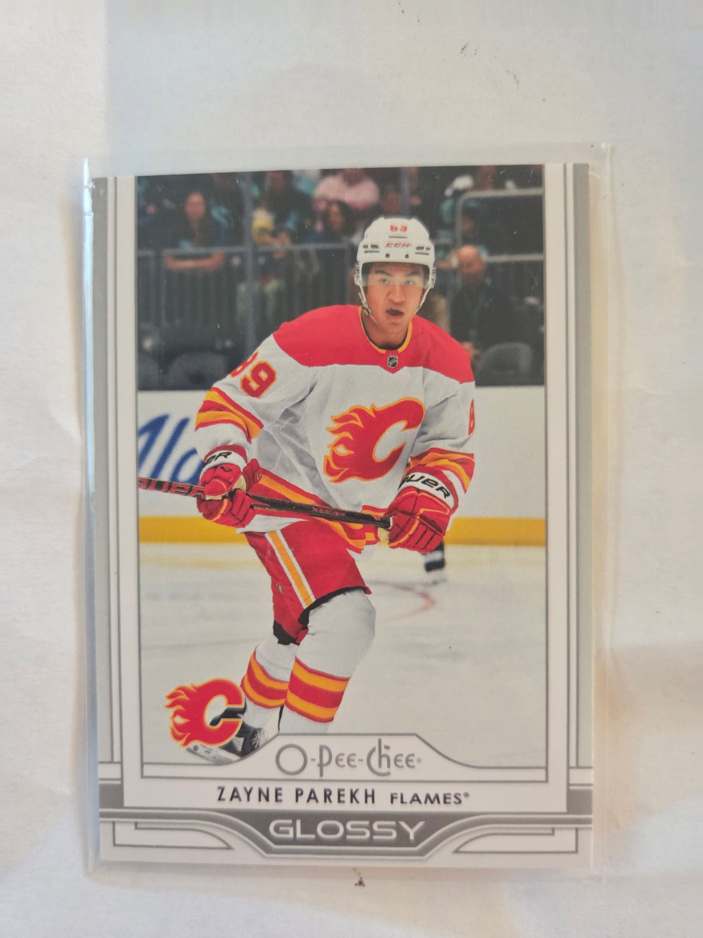 Zayne Parekh Upper Deck Series 1 Hockey Glossy [Calgary Flames]