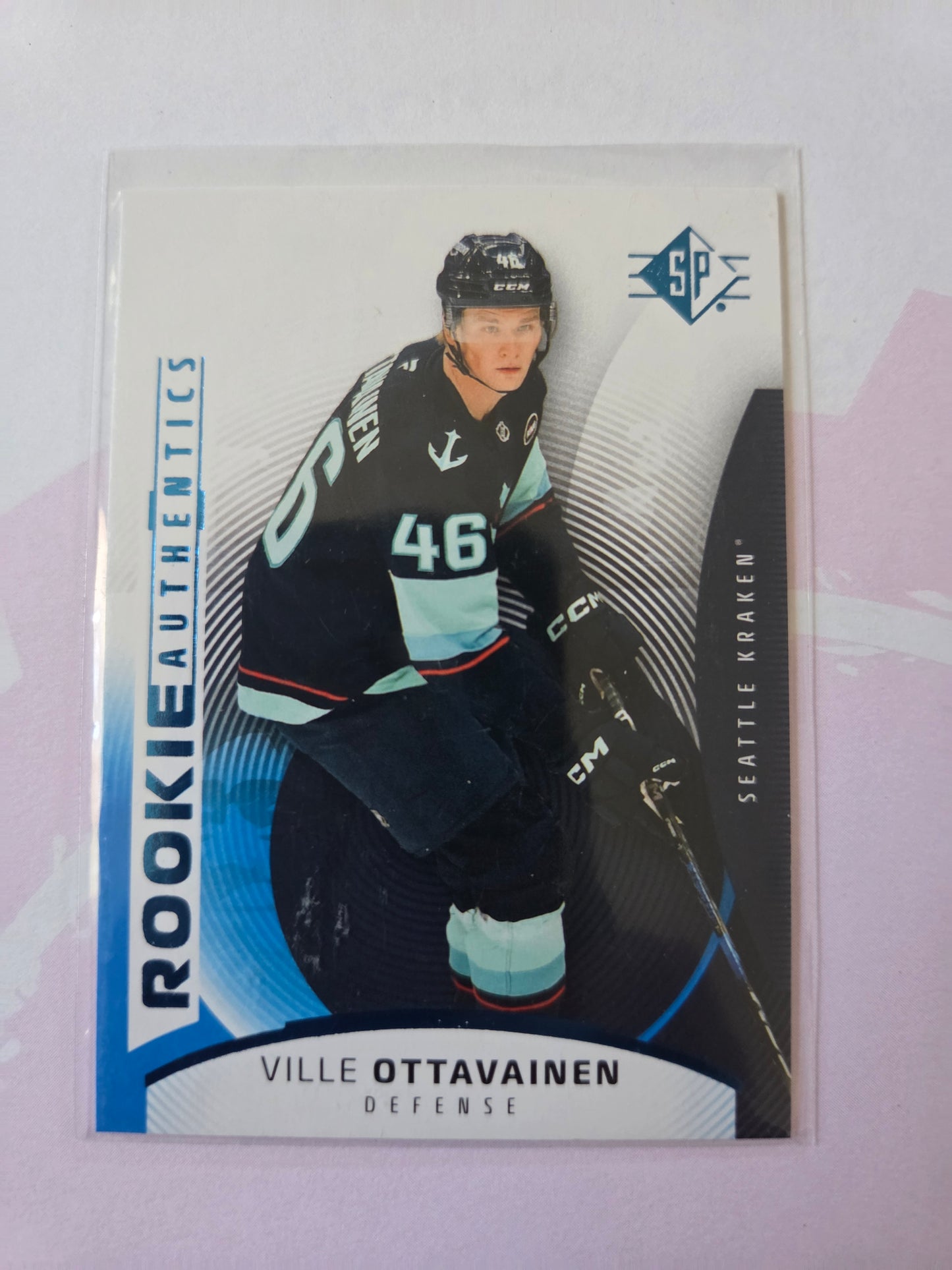 Ville Ottavainen SP Hockey Rookie Authentics #105 [Seattle Kraken]