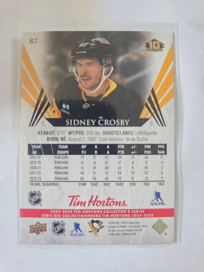 Sidney Crosby Upper Deck 10th Edition #87 [Pittsburgh Penguins]
