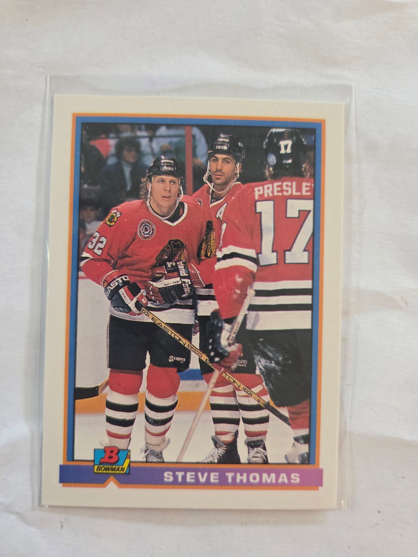 Steve Thomas Bowman #391 [Chicago Blackhawks]