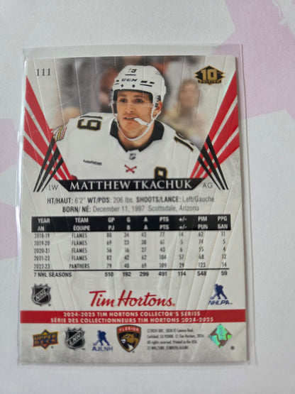 Matthew Tkachuk Upper Deck 10th Edition #111 [Florida Panthers]