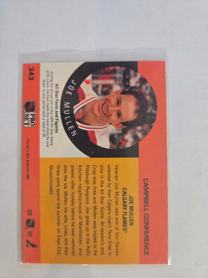 Joe Mullen NHL Pro Set 1990 All Star Game #343 [Calgary Flames]