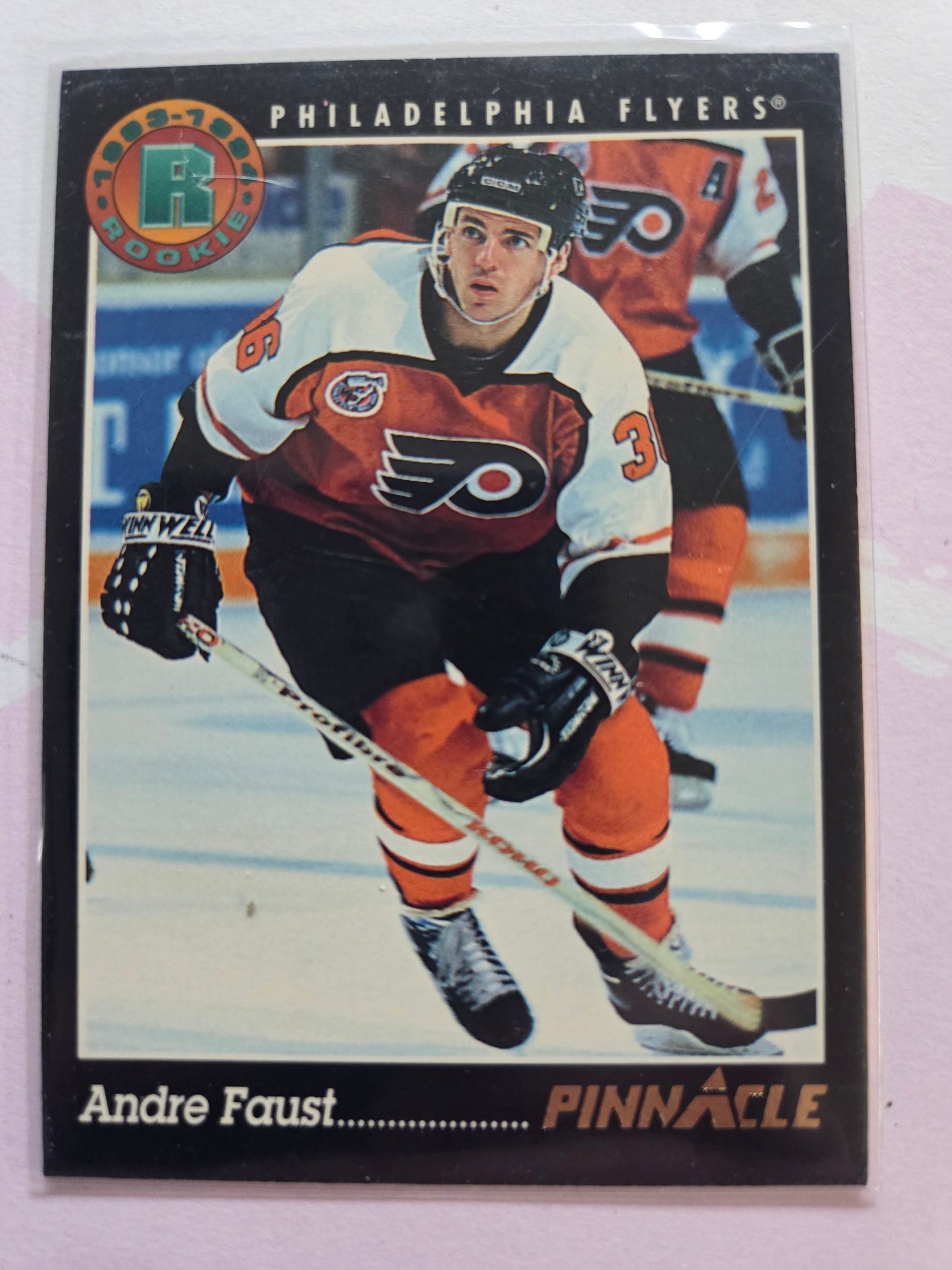 Andre Faust 93/94 Pinnacle Rookie #209 [Philadelphia Flyers]