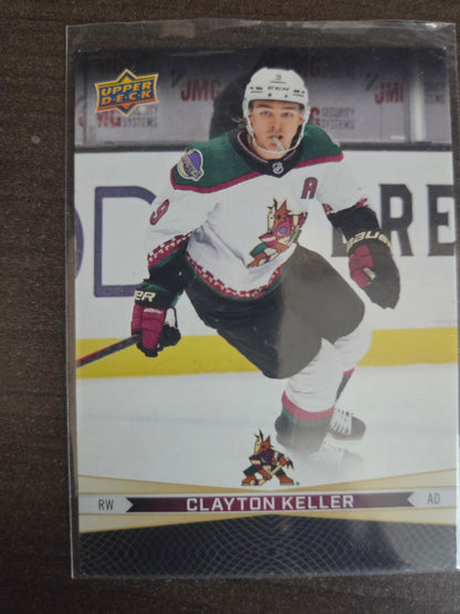 Clayton Keller/Nick Schmaltz Tim Hortons Upper Deck #63 [Arizona Phoenix Coyotes]