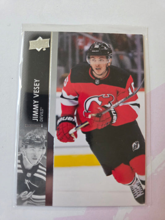 Jimmy Vesey Upper Deck Extended Series #596 [New Jersey Devils]