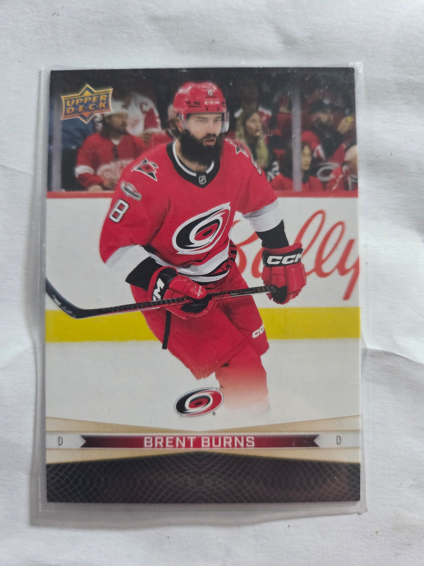 Brent Burns/Jaccob Slavin Tim Hortons Upper Deck #15 [Carolina Hurricanes]